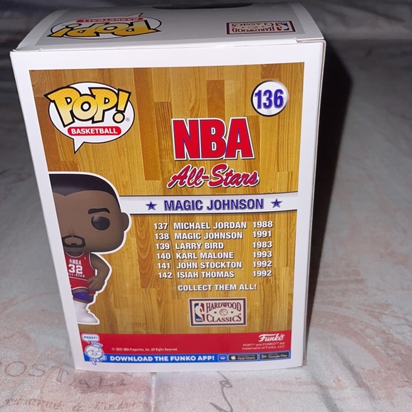 Magic Johnson Funko Pop - Picture 4 of 5